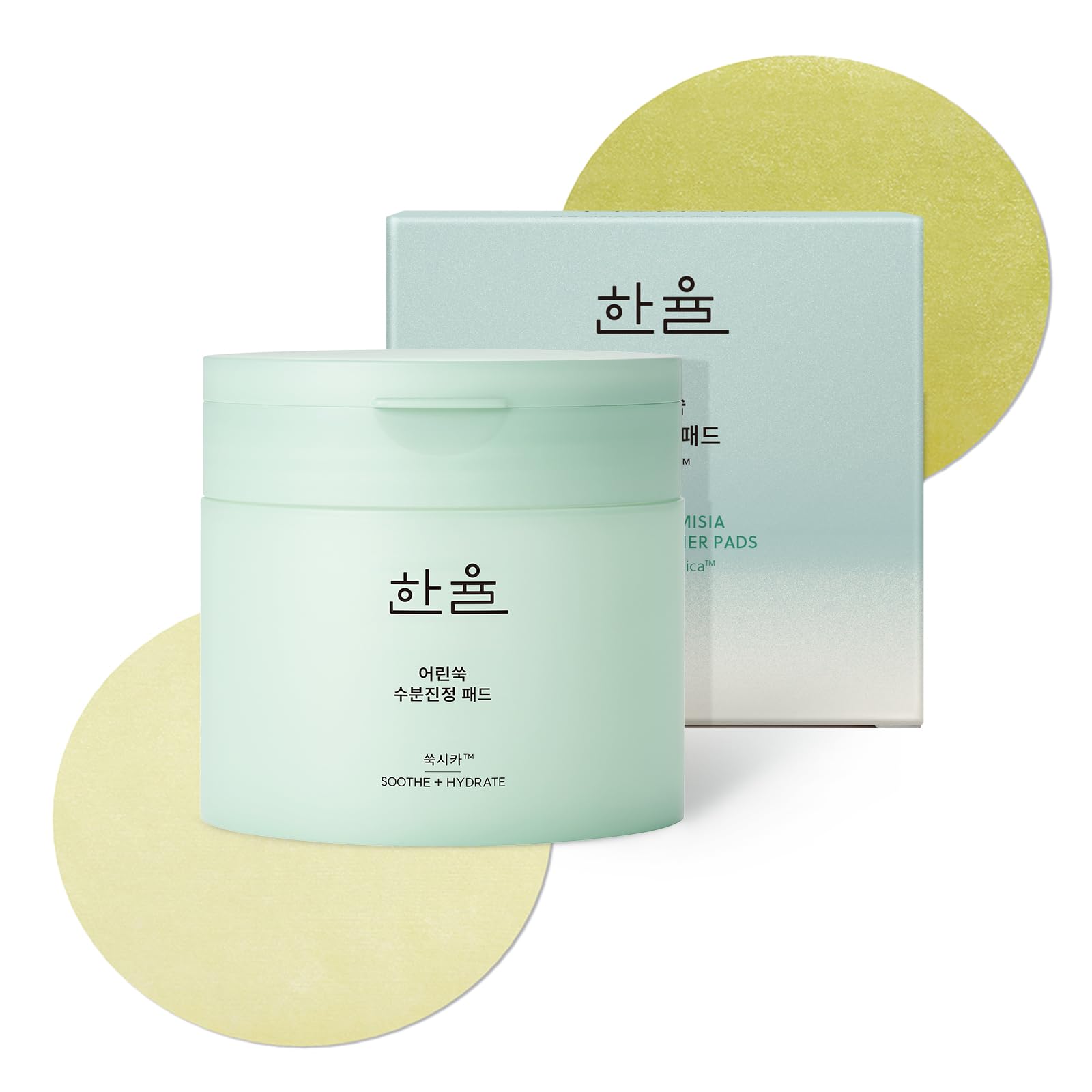 Amazon.co.jp: HANYUL 公式 韓律(ハンユル) 新芽のヨモギ 整肌パッド